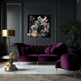  Moderne slike na platnu - jungle's emerald symphony 80x80 cm | shoptok.hr