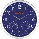 Sat ZIDNI S VLAGOMJEROM I TERMOMETROM MACMA 41238-04 PLAVI Cene