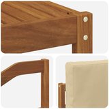  Set vanjskih sofa 7 kom. Prirodna i bež | shoptok.hr