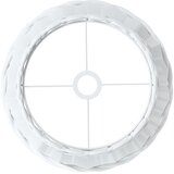  Sjenilo za stropnu svjetiljku bijelo Ø 38 x 23 cm od pruća | Eponuda.com