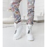 Gemre White insulated snow boots with Eulalia inscriptions | shoptok.hr