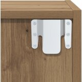 vidaXL Set TV stalka s pohranom 2 pcs hrast artisan 37 x 37 x 142.5 cm | shoptok.hr