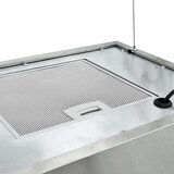  Viseća otočna napa sa senzorom na dodir LCD 55 cm čelična | shoptok.hr