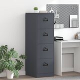 Kabinet za datoteke s ladicama 2 pcs Antracit 44 x 50 x 139 cm | shoptok.hr