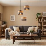 visilica na sajli karbon 3xE27/15W/230V crna/braon | Eponuda.com