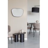 White Label Stranske mizice v kompletu 2 ks z mizno ploščo iz mangovega lesa 37x56 cm Bela – | Shoptok.si