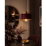  Luster na sajli IGNIA 1xE27/60W/230V bordo/zlatna | Eponuda.com