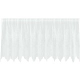 vidaXL Zavese z zavesami Bela 500x100cm Poliester | Shoptok.si