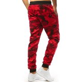 DStreet Men's Jogger Sweatpants Camo-Red | Shoptok.si