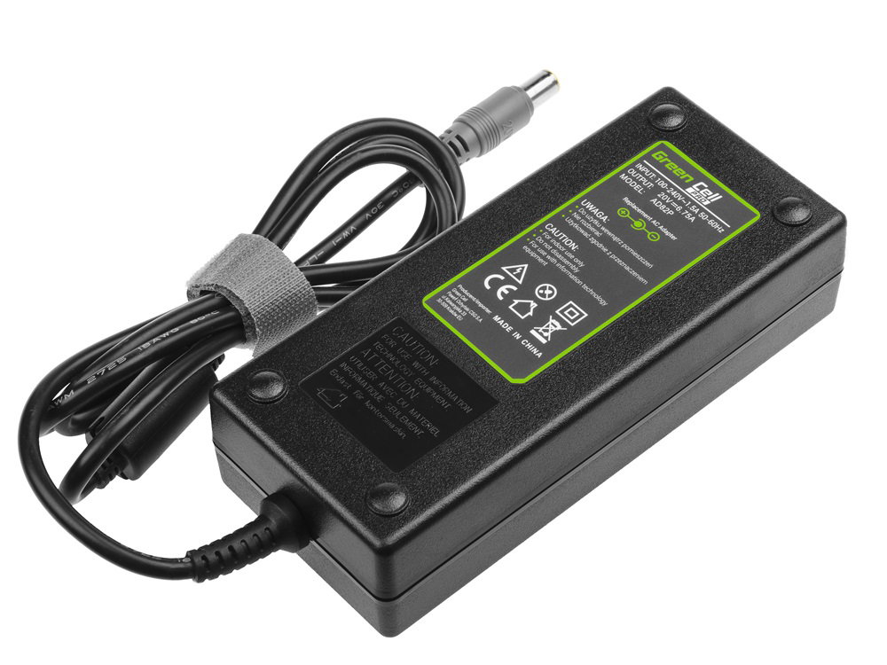Green cell Polnilec za prenosnike Lenovo, 135W / 20V / 6,75A / 7,9mm x 5,5mm | Shoptok.si