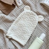 CamCam Copenhagen Prašno rožnata krpica za umivanje iz organskega bombaža 14x22 cm Dusty Rose – | Shoptok.si