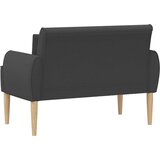  Ljubavni kauč s gumbima Tamnosiva 117 x 67 x 77 cm Bouclé | Eponuda.com