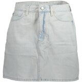 Calvin Klein WOMEN&#39;S LIGHT BLUE SHORT SKIRT | Shoptok.si