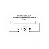 Dawn LED CEV T8 23W 6500K 3220lm DVOSTRANA NEW | Eponuda.com