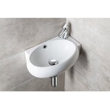 Sapho Bijeli keramički umivaonik za WC 43x28,5 cm Ribera – | shoptok.hr