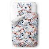 Butter Kings Bijela posteljina za krevet za jednu osobu od pamučnog satena 140x200 cm Rowan Pattern - | shoptok.hr