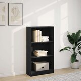 vidaXL Regal za knjige crni 60x24x109 cm od konstruiranog drva | shoptok.hr