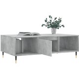  Stolić za kavu siva boja betona 104x60x35 cm konstruirano drvo | shoptok.hr