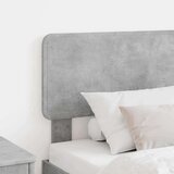  Vzglavje z vzglavjem Betonsko siva 75 cm Konstruiran les, (5000110261) | Shoptok.si
