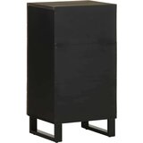 vidaXL Komoda črn 40x33x75 cm trden mangov les | Shoptok.si