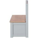 Roba Sivorjava otroška klop Woody – | Shoptok.si