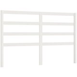 Maison Chic posteljno vzglavje - vzglavna omarica - nočna omarica belo 146x4x100 cm trdna borovina, (21706346) | Shoptok.si