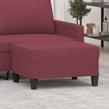  Tabure crvena boja vina 70 x 55 x 41 cm od tkanine | shoptok.hr