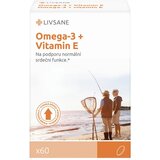 LIVSANE dodatak ishrani omega 3 + vitamin e, 60 kapsula Cene