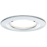 PAULMANN Set ugradbenih LED svjetiljki Nova (6,5 W, Srebrna, 3 Kom., Topla bijela, Promjer: 7,8 cm, IP44) | shoptok.hr