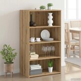  Visoka komoda Hrast artisan 70 x 41 x 124 cm Konstruirano drvo - Hrast artisan Cijene