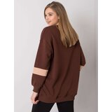 FANCY Sweatshirt-FA-BL-7231.33X-dark brown | Shoptok.si