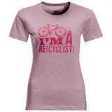 Jack Wolfskin Ocean Trail T Violet Quartz Women's T-Shirt | ePonuda.com