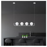 Opviq Luster Faruk-13722, 20-110cm, 4xE14 s, IP28, Bijeli | Eponuda.ba