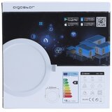 Aigostar LED prigušiva ugradna plafonska svetiljka 18W/230V prečnik 22 cm Wi-Fi | Eponuda.com