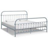  Za krevet sivi metalni 180 x 200 cm Cijene