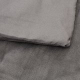  Teška deka s navlakom siva 200 x 230 cm 13 kg od tkanine | shoptok.hr