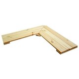 REGALUX Kotna polica Regalux Heavy (30 x 85 cm, lesena) Cene