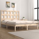 The Living Store Posteljni okvir iz trdne borovine 120x190 cm - Posteljni Okvir, (21530783) | Shoptok.si