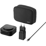 Belkin Zložljiva brezžična polnilna postaja 3-v-1 Qi2 15W za pametni telefon / AirPods, Črna, (5000497791) | Shoptok.si