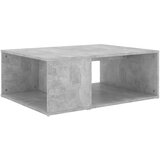 Furnova Klubska mizica betonsko siva 90x67x33 cm iverna plošča, (21914947) | Shoptok.si
