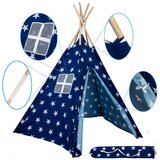 Enero Toys wigwam šator, plave zvjezdice | shoptok.hr