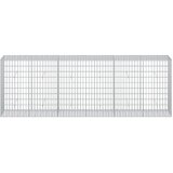  Gabion s žicom debljine 5 mm i mrežom 5x10 cm 300x50x100 cm | shoptok.hr