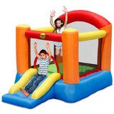 Happy Hop dvorac na napuhavanje s toboganom u boji | shoptok.hr