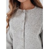 DStreet Damski sweter zapinany SELINA szary | shoptok.hr