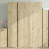 vidaXL Ormarić za pohranu boja hrasta sonome 70 x 42,5 x 225 cm drveni | shoptok.hr