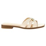 Guess kožne ženske papuče GFLJRLL LEA19 CREAM cene