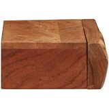  Zidne police 2 kom 40x17x8 cm od masivnog bagremovog drva | shoptok.hr