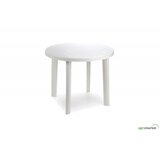  baštenski sto plastični 90 x 90 x 72cm tondo beli Cene