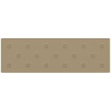  Zidna uzglavlja 12 pcs Boja cappuccina 90 x 30 cm Lažna koža | Eponuda.com