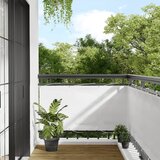  The Living Store Balkonsko platno belo 75x1000 cm 100 % poliestrski oxford - Balkonsko Platno, (21498505) Cene